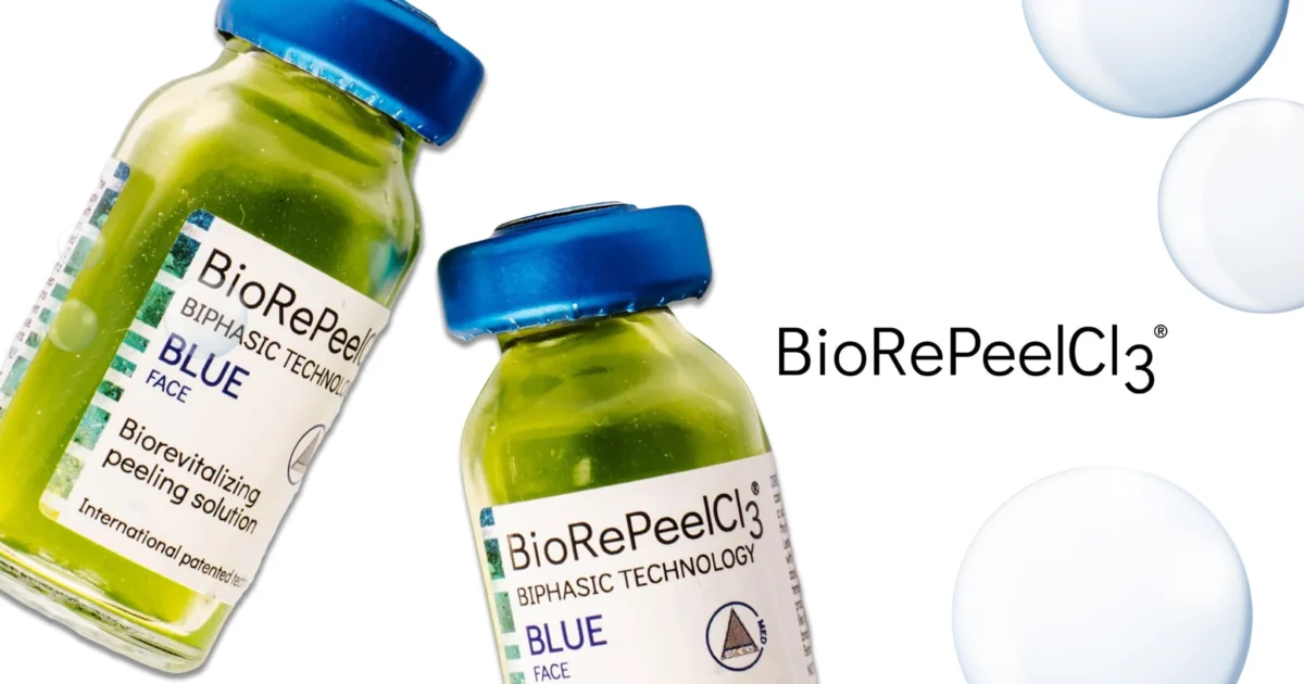 Продукт BioRePeel Cl3 Blue - флакони за пилинг