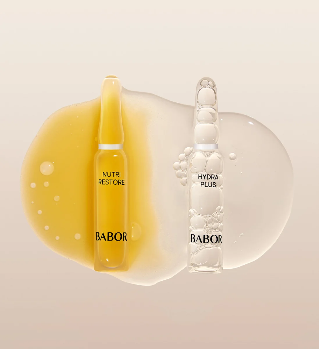 Продукти Nutri Restore и Hydra Plus ампули на BABOR