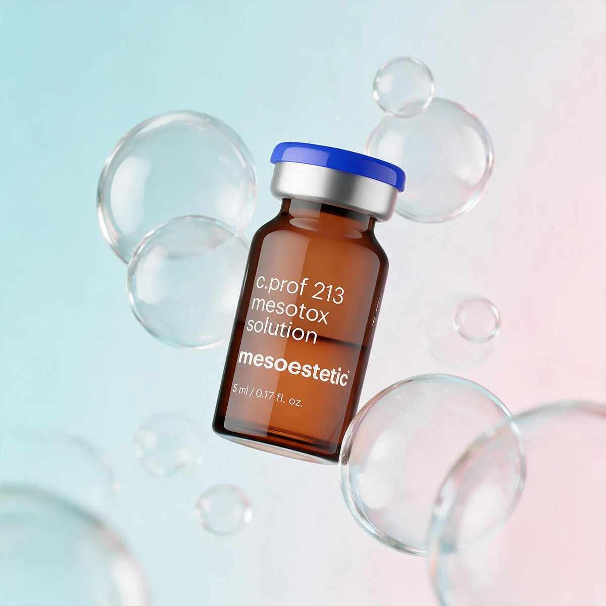 Продукт c.prof 213 на mesoestetic сред розови мехурчета